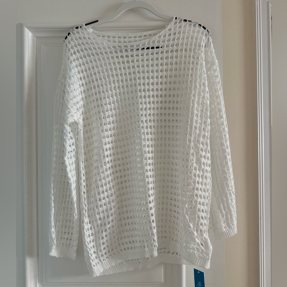 NEW white cover up